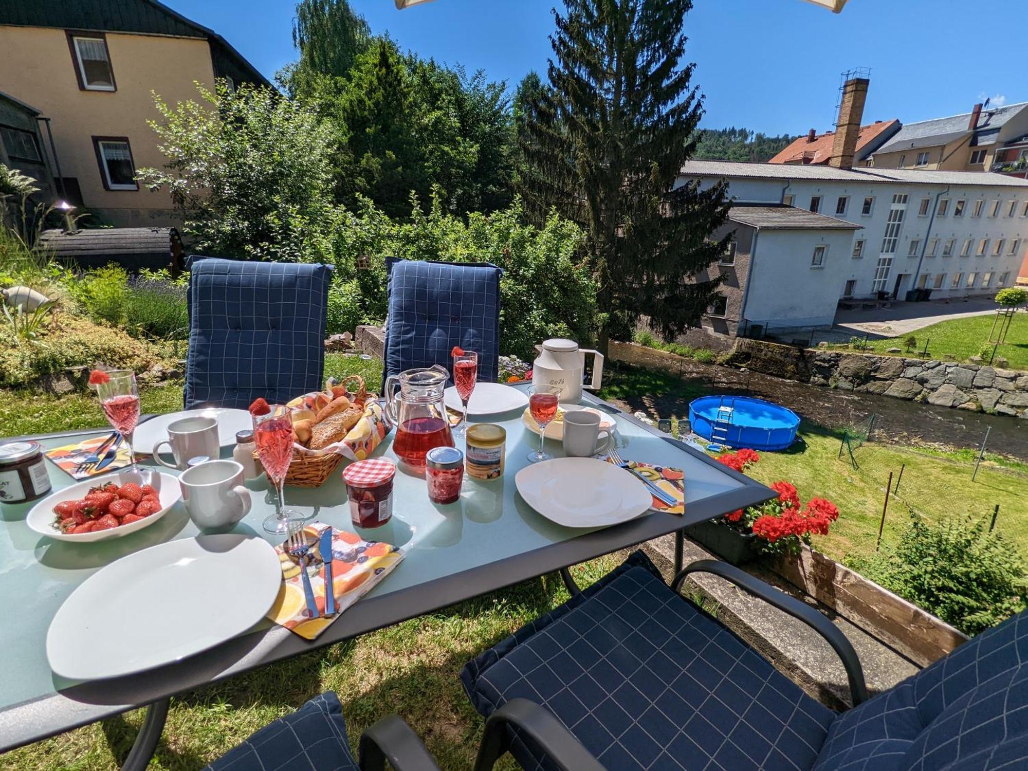 F1 - Urlaubsmagie - Helle Wohnung Mit Sauna & Pool & Whirlpool Sebnitz Exterior photo